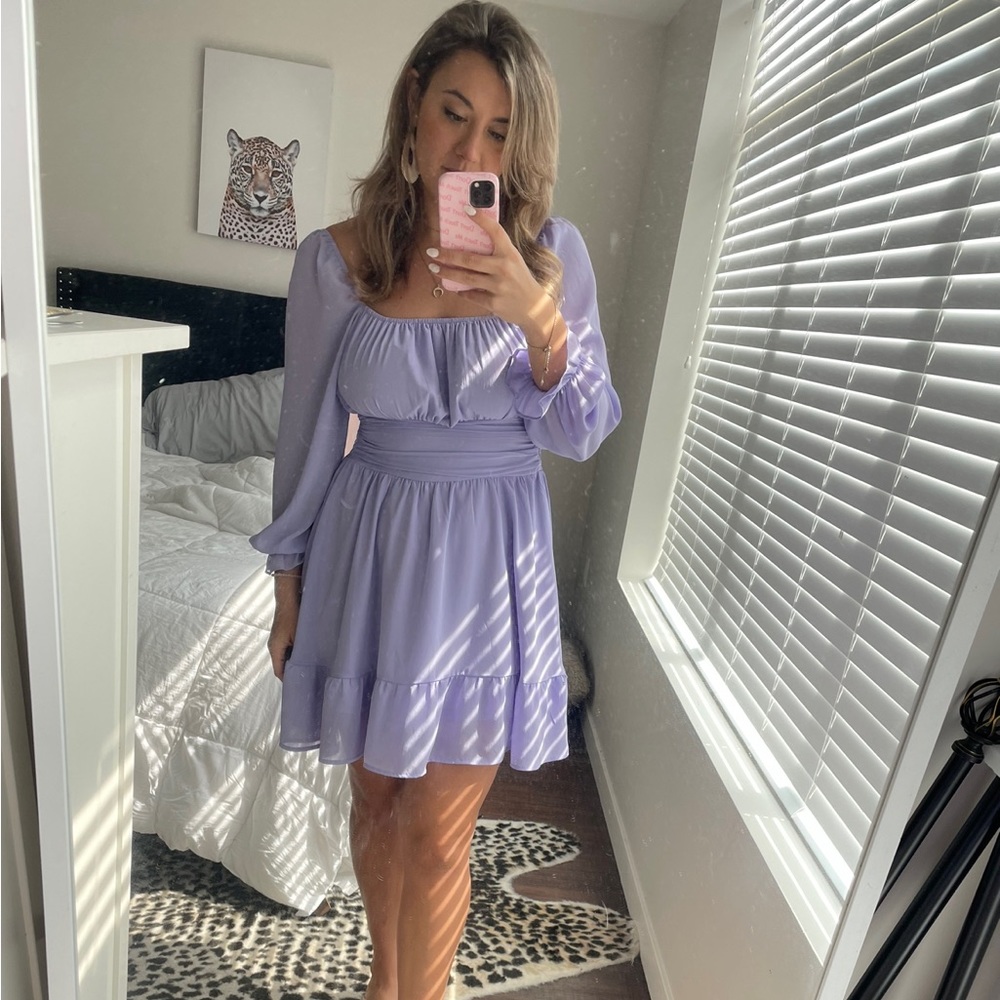 Lavender dress